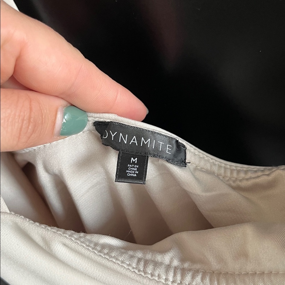 Dynamite One-Shoulder Bodysuit - Picture 4 of 8